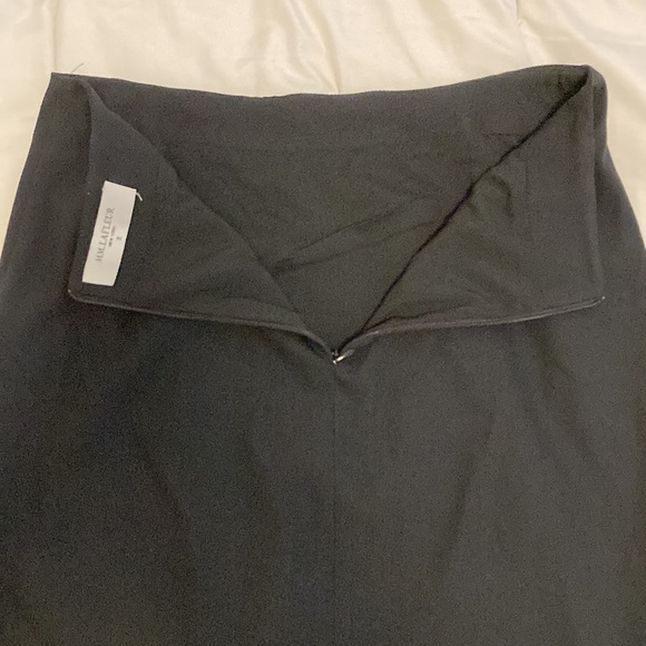 MM. LaFleur Sullivan Skirt Mini-Zig Black Size 6 - Picture 6 of 7